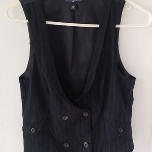 Pinstripe Vest